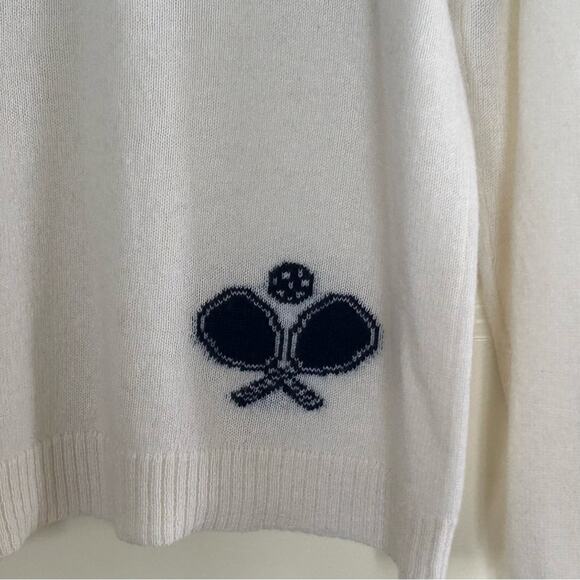 Alashan Luxury Cashmere Pickleball Sweater Size Large - Picture 7 of 9